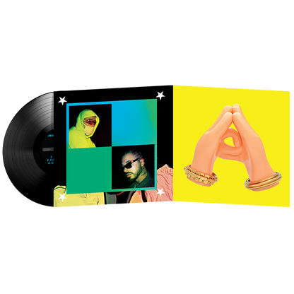 J Balvin & Bad Bunny - Oasis - Black Vinyl