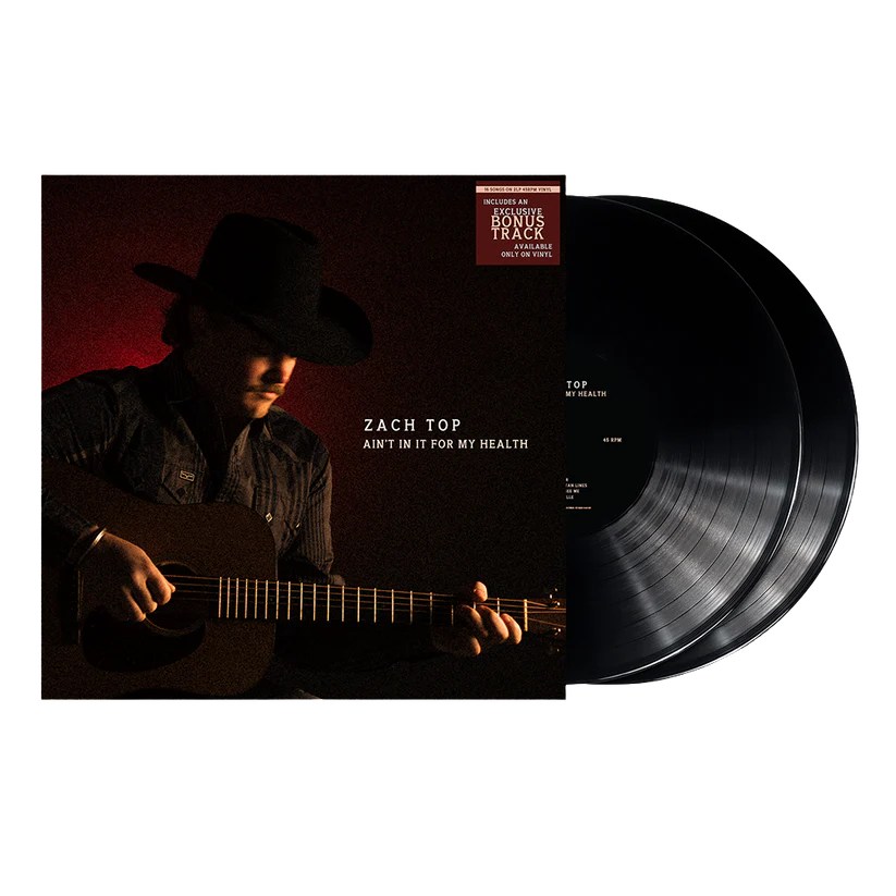 Zach Top - Ain't In It For My Health - Black Vinyl