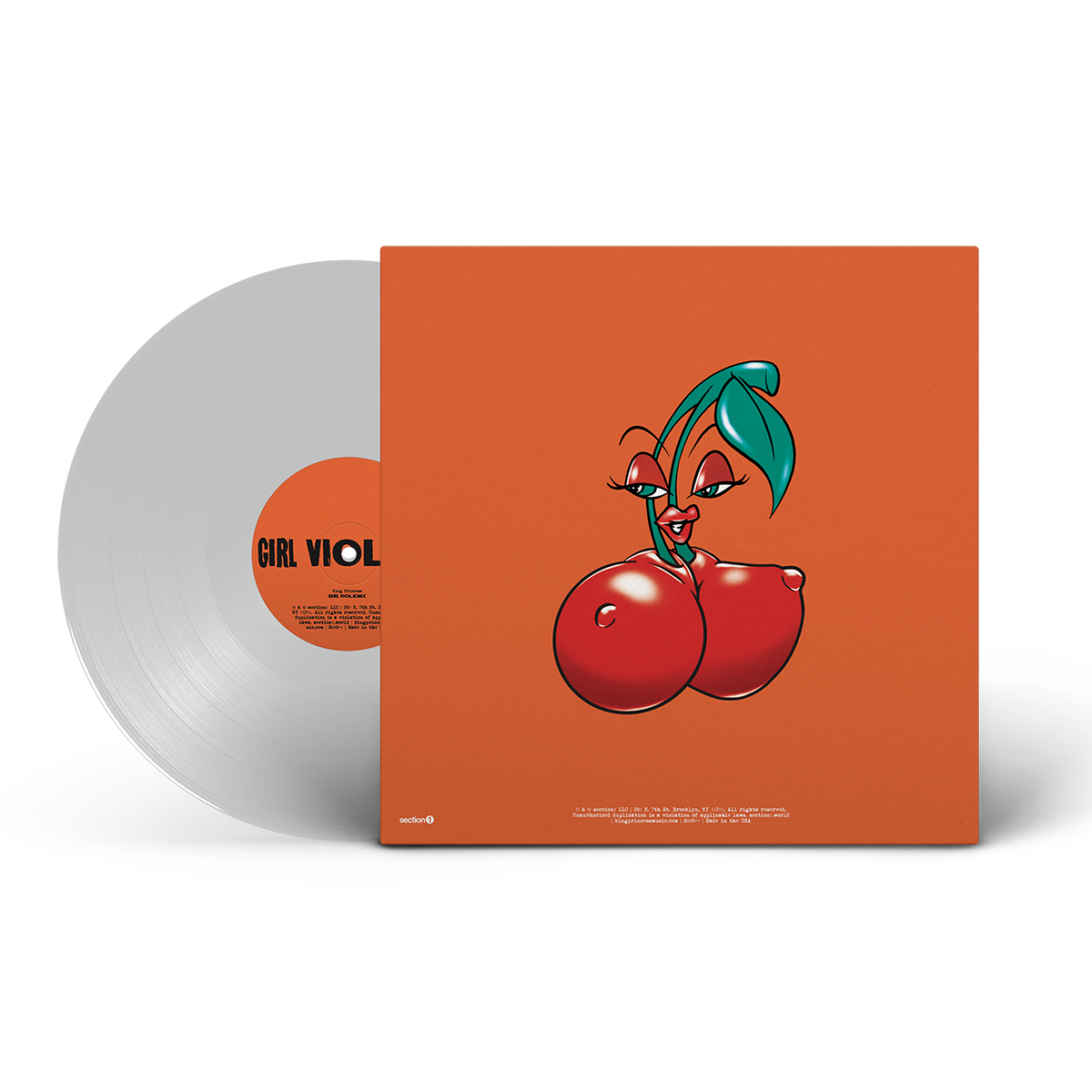 King Princess - Girl Violence - Clear Vinyl