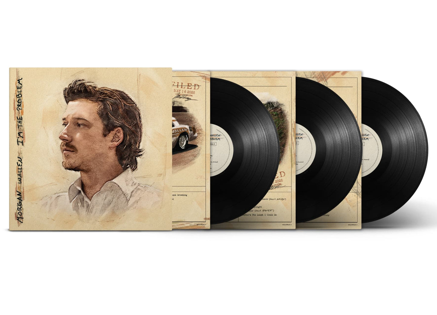 Morgan Wallen - I'm The Problem - Black Vinyl 3LP