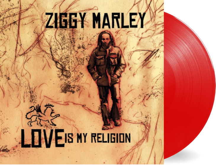[PRE-ORDER] Ziggy Marley - Love Is My Religion - Red Colored Vinyl