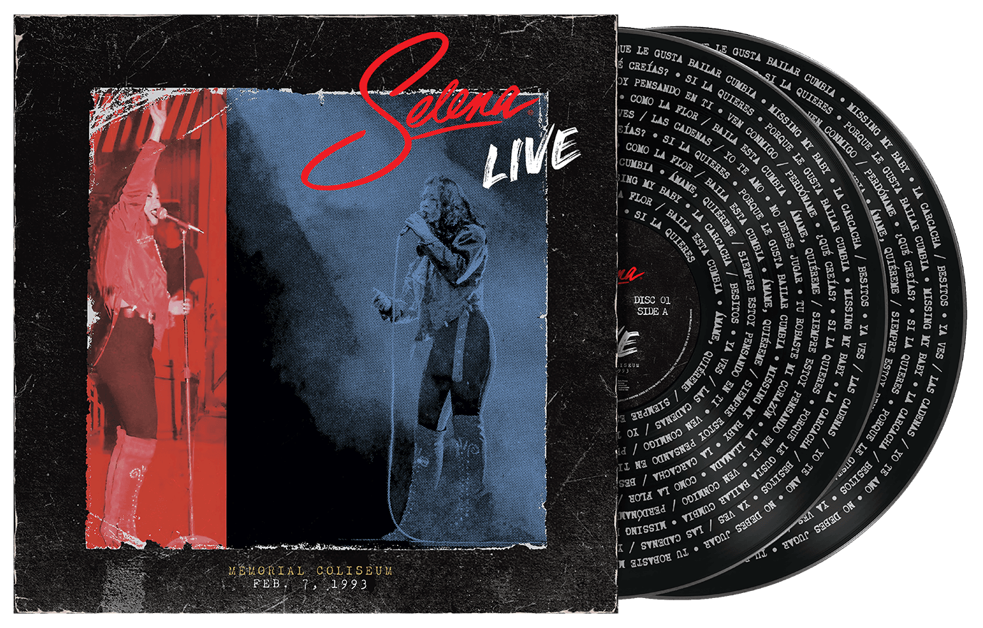 [PRE-ORDER] Selena - Selena LIVE - Picture Disc Vinyl 2LP Vinyl