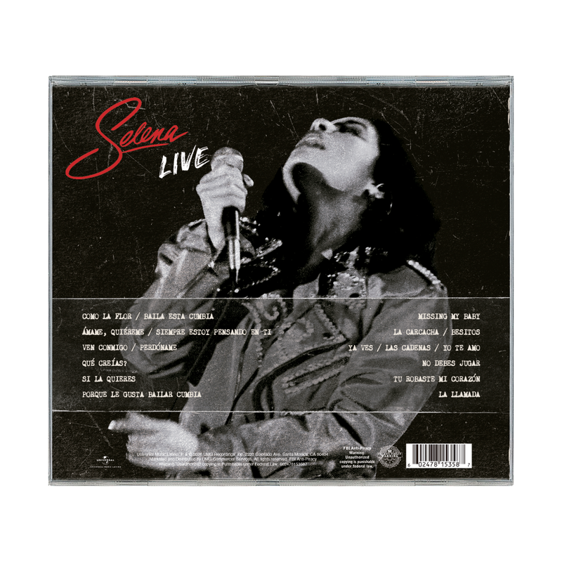 [PRE-ORDER] Selena - Selena LIVE - CD