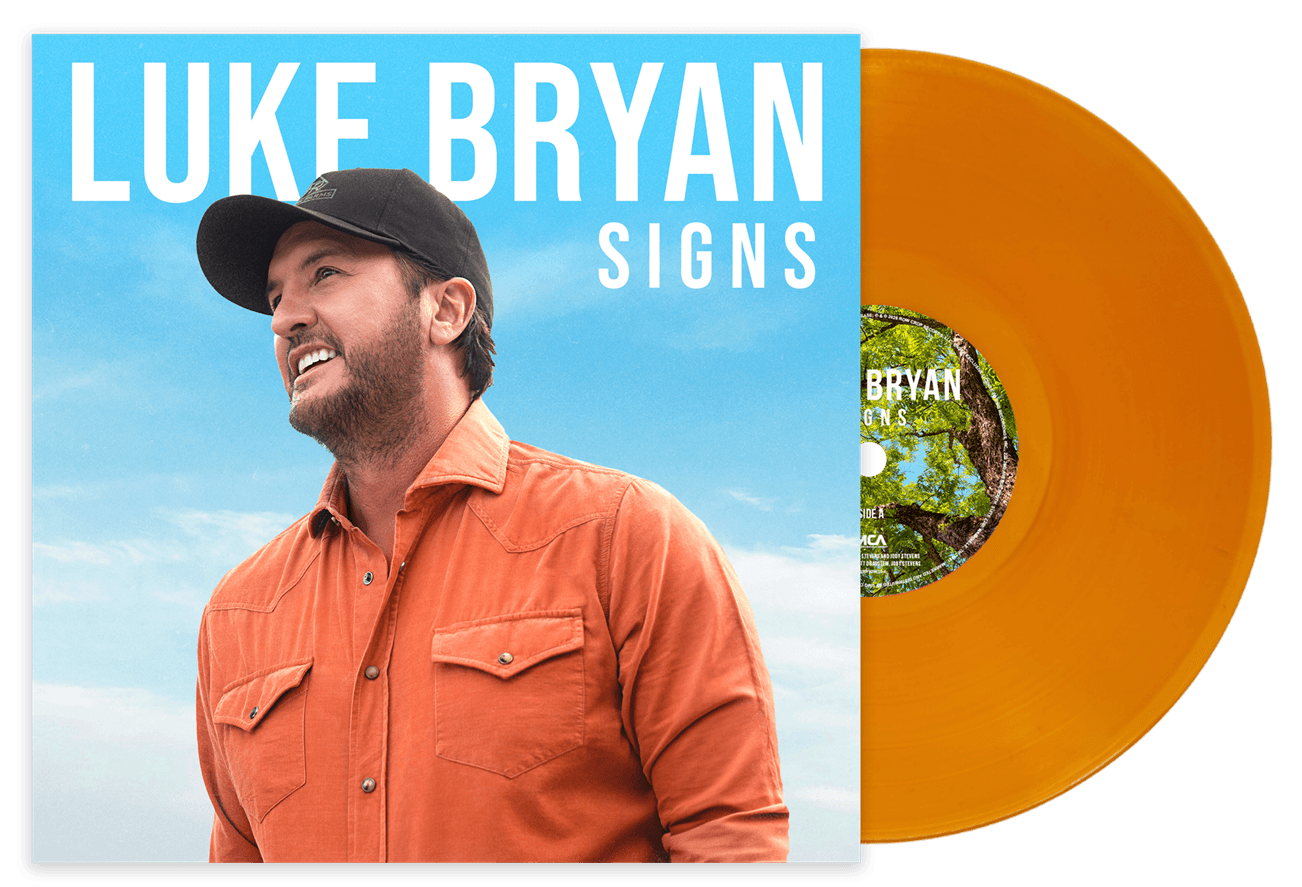 [PRE-ORDER] Luke Bryan - Signs - Orange Vinyl