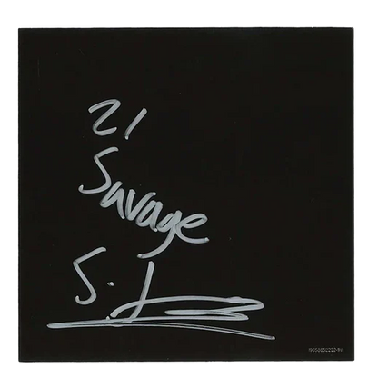 Signed 21 Savage - American Dream (Alt. Cover) - CD