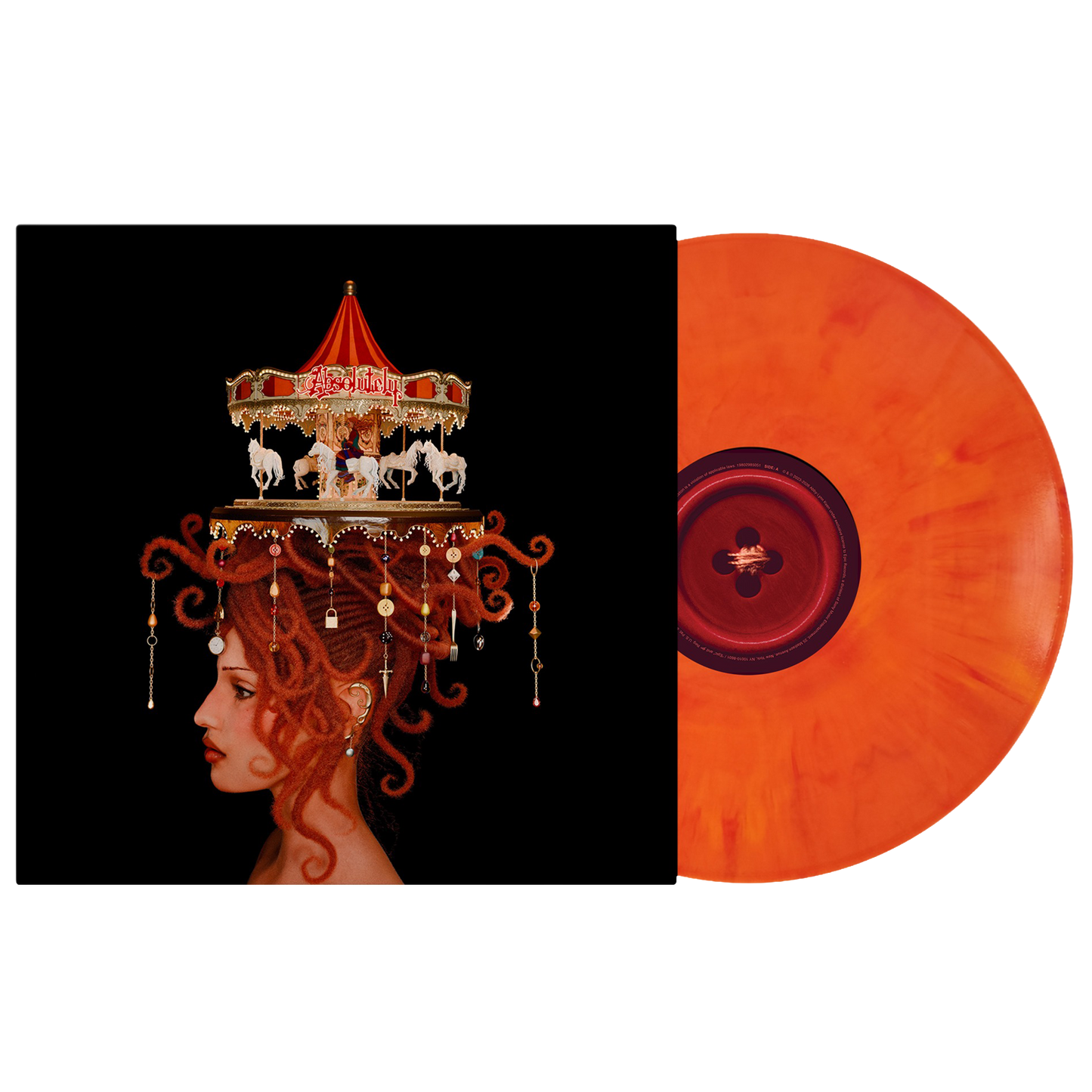 Absolutely - Paracosm - Orange Colored Vinyl