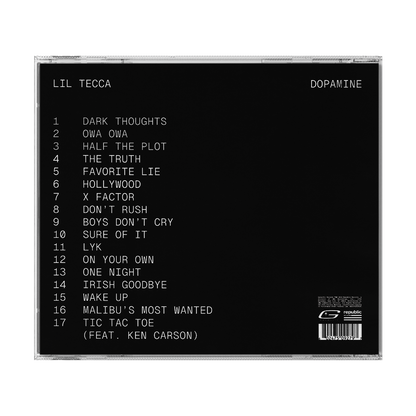 Signed Lil Tecca - Dopamine - CD