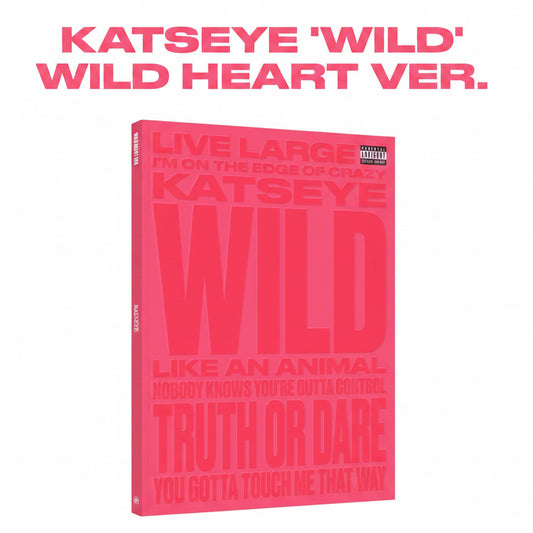 [PRE-ORDER] Katseye - Wild (Wild Heart Ver.) - CD