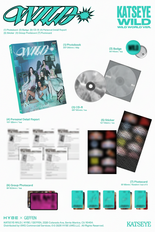 Katseye - Wild (Wild World Ver.) - CD