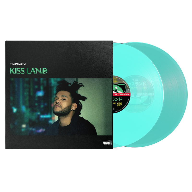 The Weeknd - Kiss Land - Sea Glass Colored Vinyl 2LP