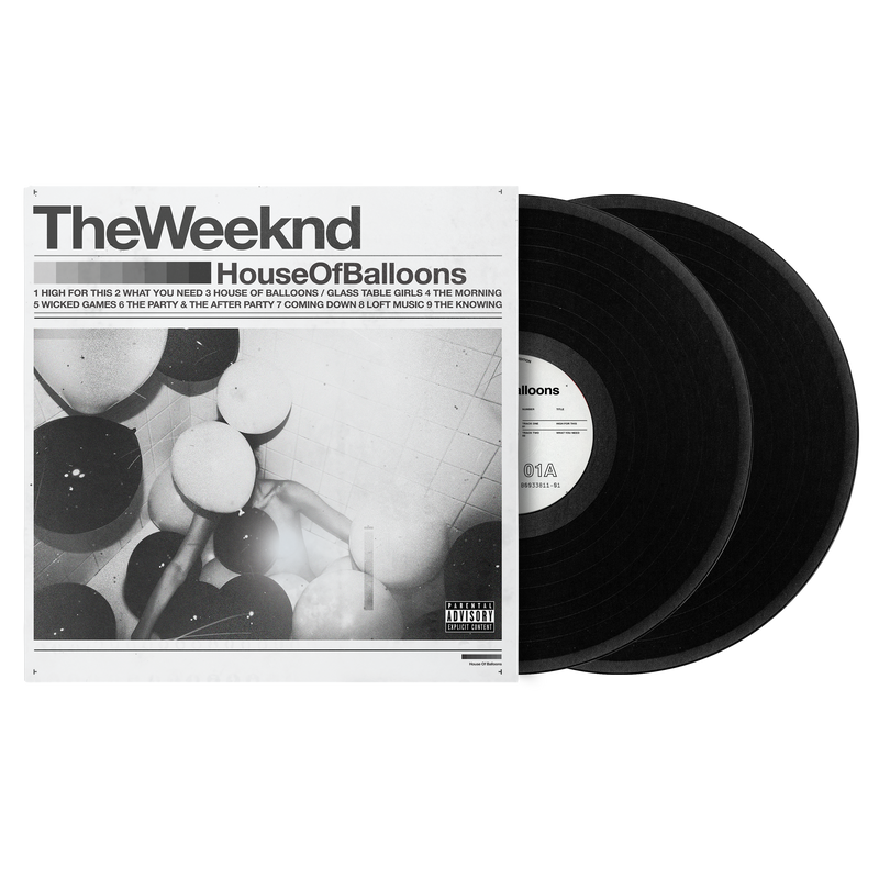 The Weeknd - House Of Balloons (10th Anniversary) - Black Vinyl 2LP