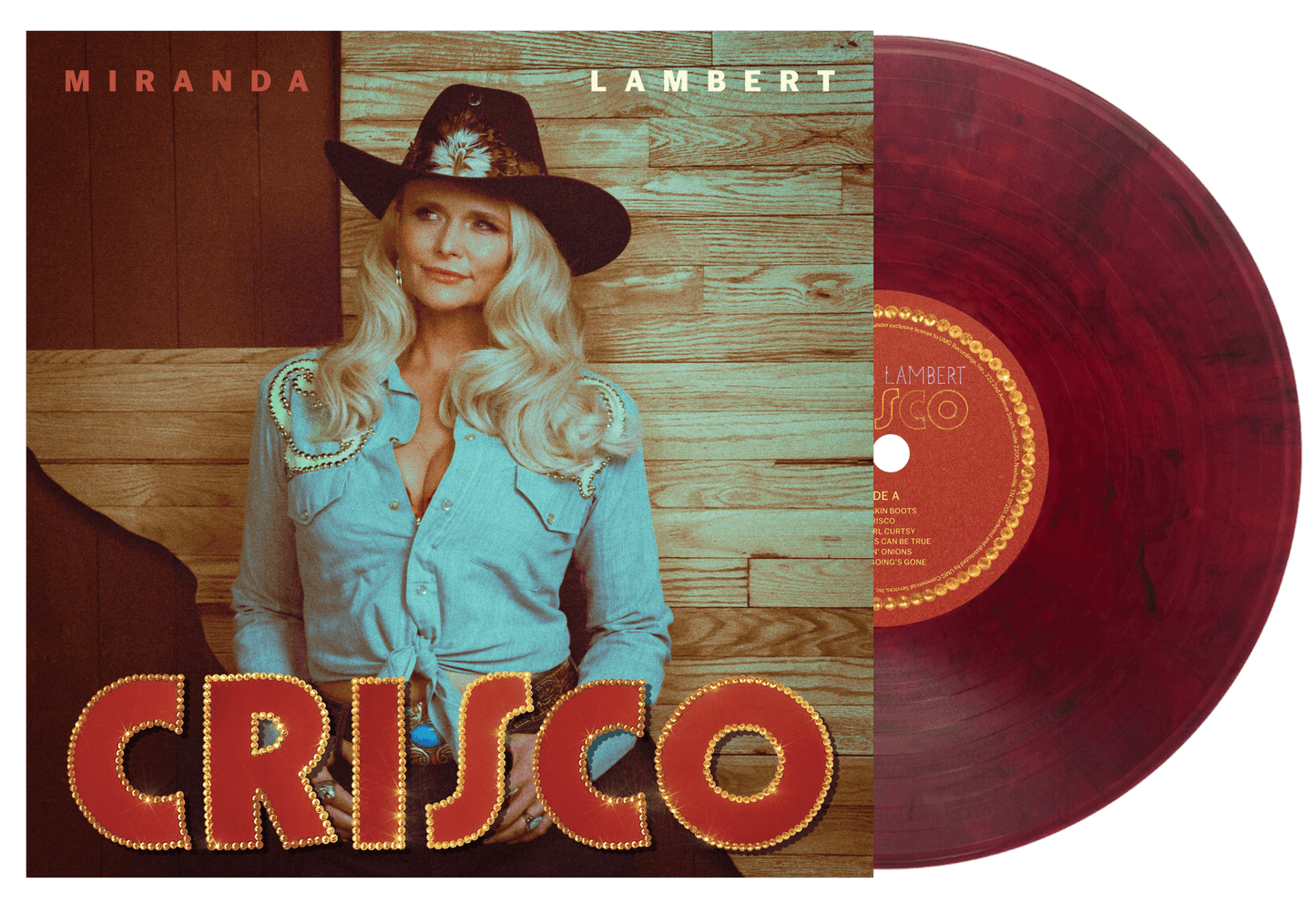 [PRE-ORDER] Miranda Lambert - Crisco - Burnt Leather Colored Vinyl