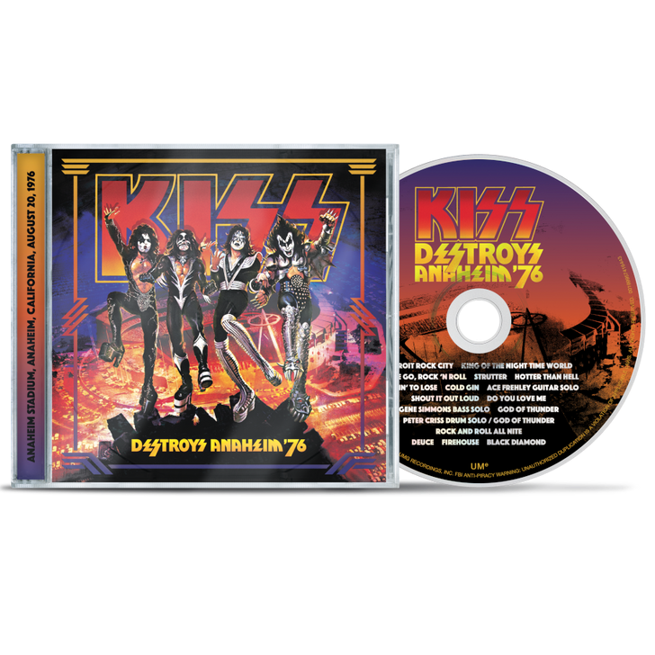 [PRE-ORDER] Kiss - KISS Destroys Anaheim '76 - CD