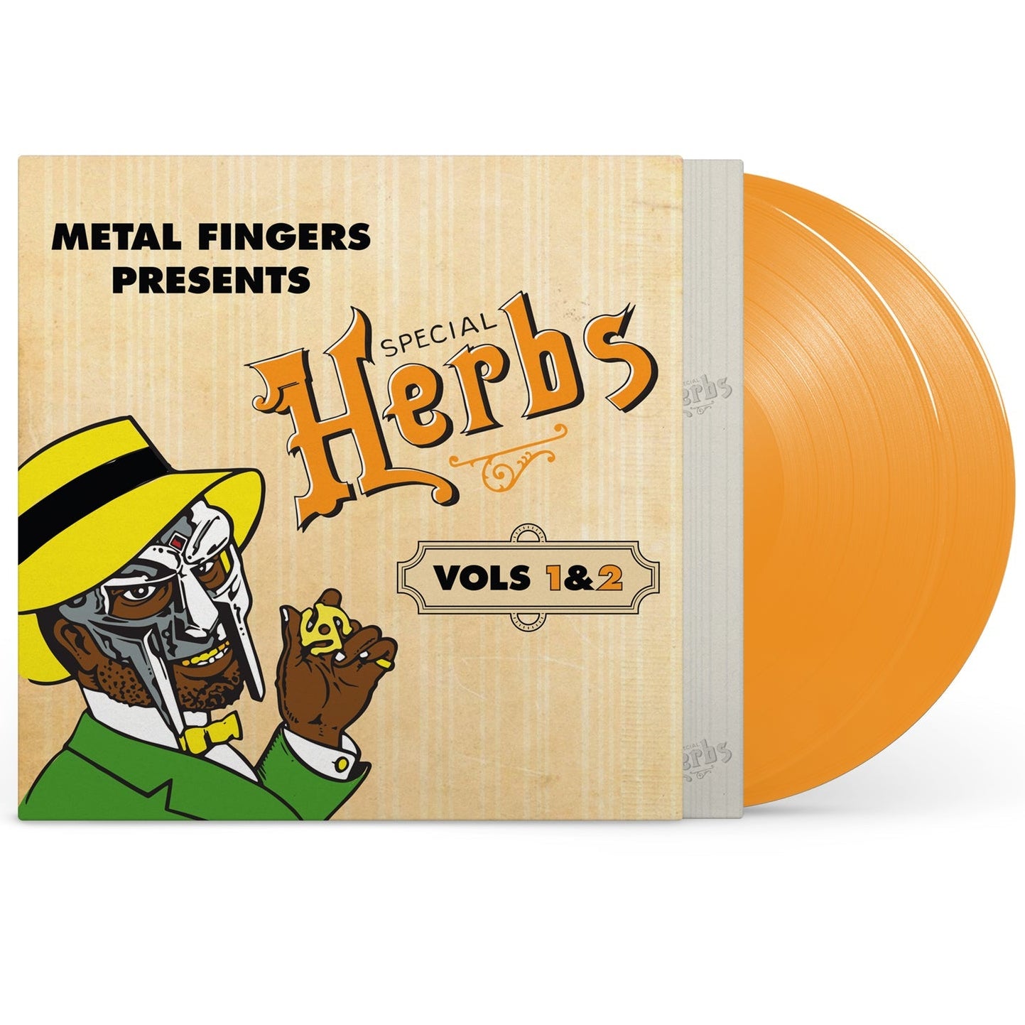 Mf Doom - Metal Fingers Presents: Special Herbs Vol. 1 & 2 - Orange Vinyl 2LP