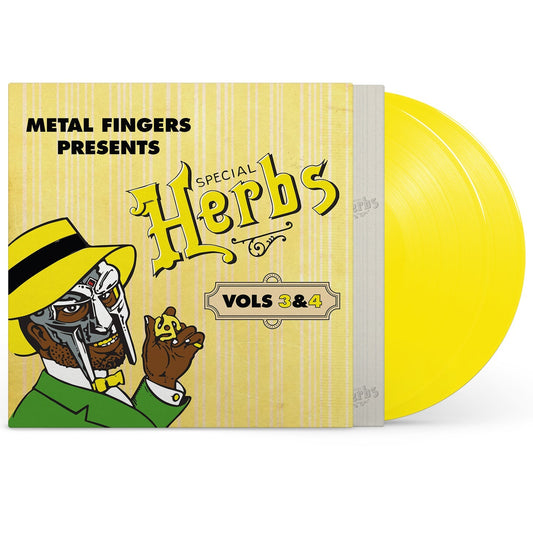 Mf Doom - Metal Fingers Presents: Special Herbs Vol. 3 & 4 - Yellow Vinyl 2LP