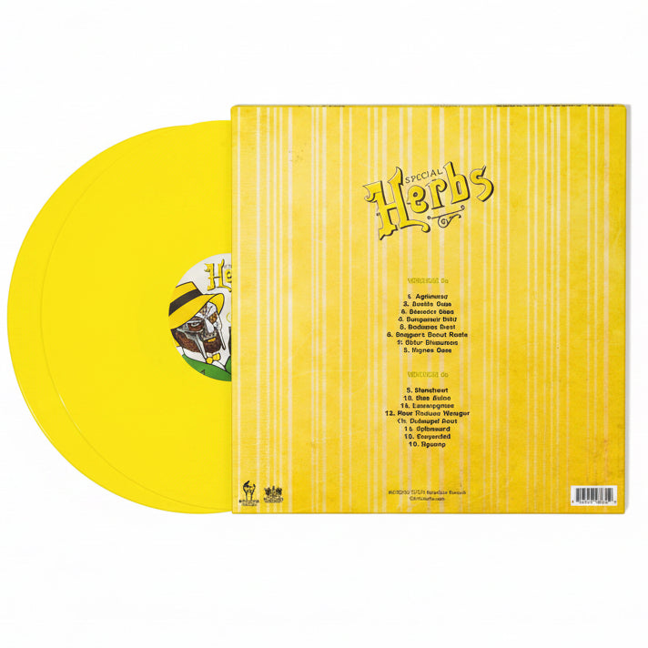Mf Doom - Metal Fingers Presents: Special Herbs Vol. 3 & 4 - Yellow Vinyl 2LP