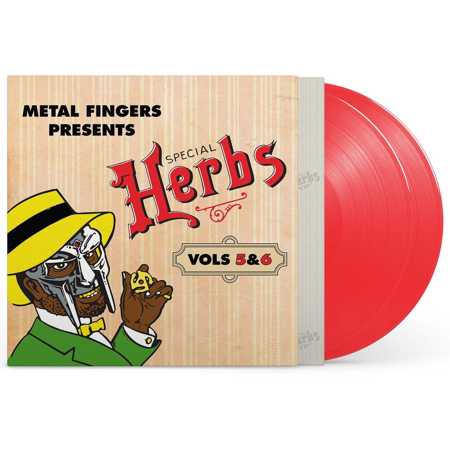 Mf Doom - Metal Fingers Presents: Special Herbs Vol. 5 & 6 - Red Vinyl 2LP
