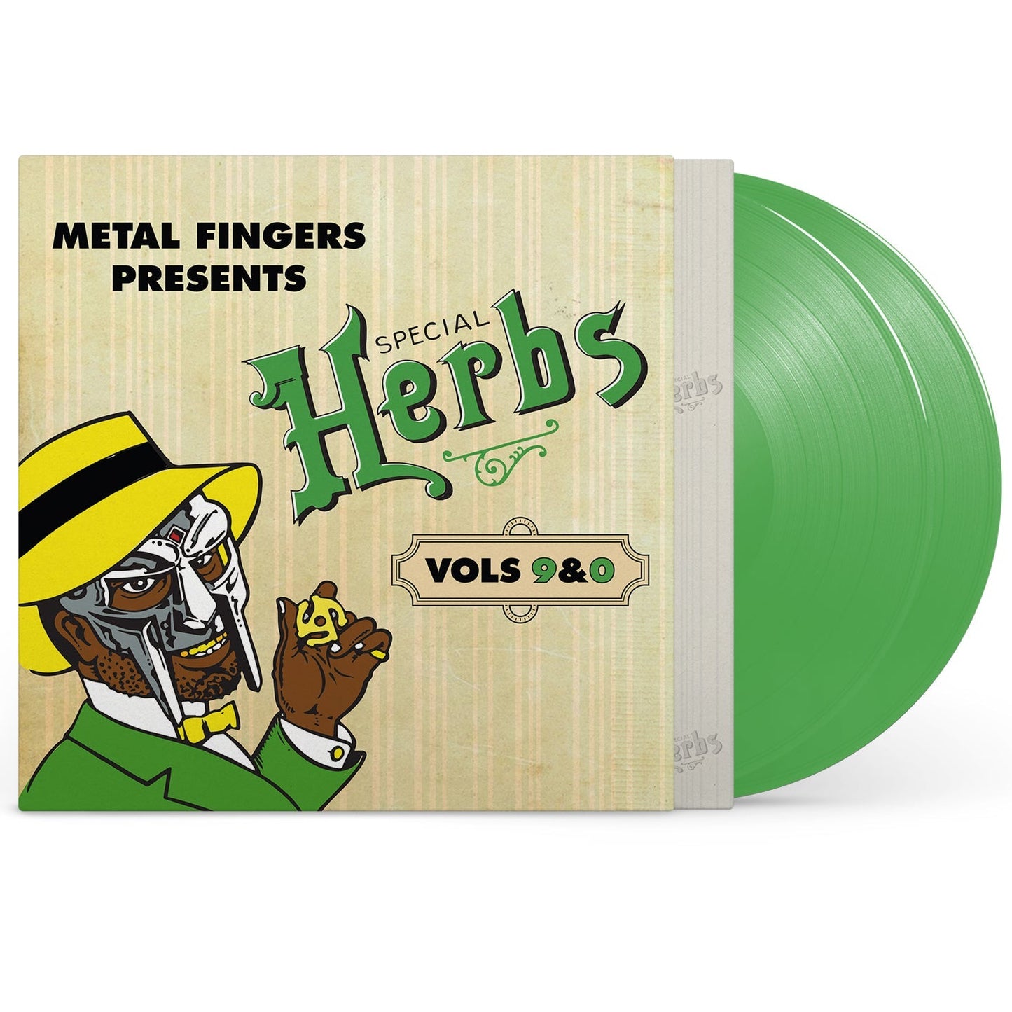 Mf Doom - Metal Fingers Presents: Special Herbs Vol. 9 & 10 - Green Vinyl 2LP
