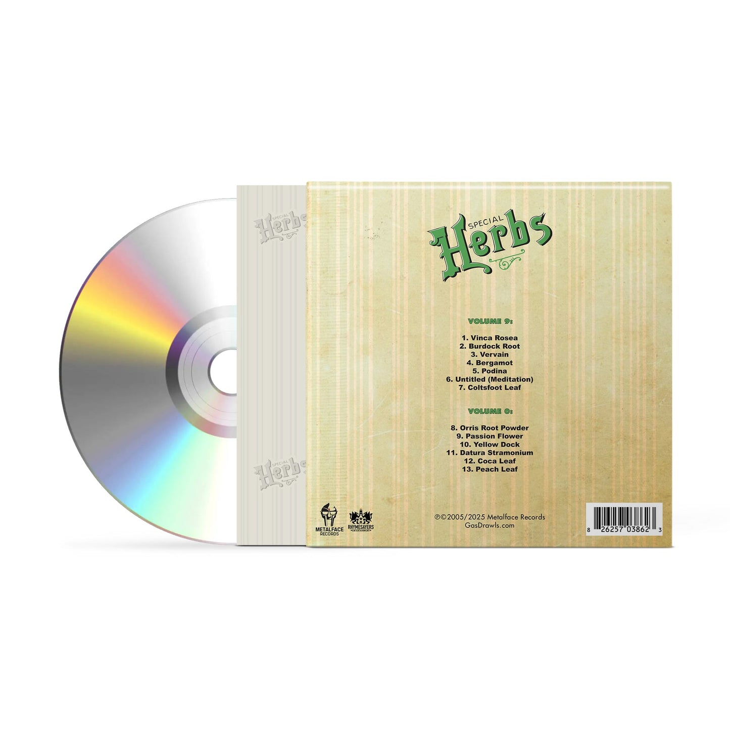 Mf Doom - Metal Fingers Presents: Special Herbs Vol. 9 & 10 - CD