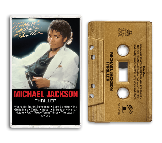 Michael Jackson - Thriller - Gold Cassette