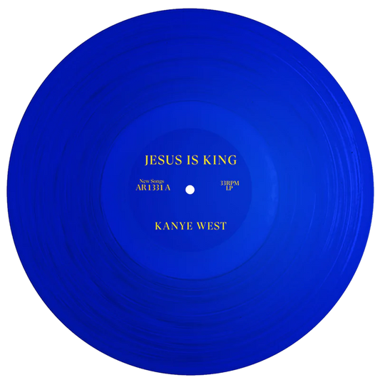 Kanye West -  Jesus Is King - Blue Vinyl Record 1LP