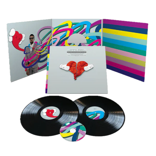 Kanye West - 808s & Heartbreak - Black Vinyl Record 2LP+CD