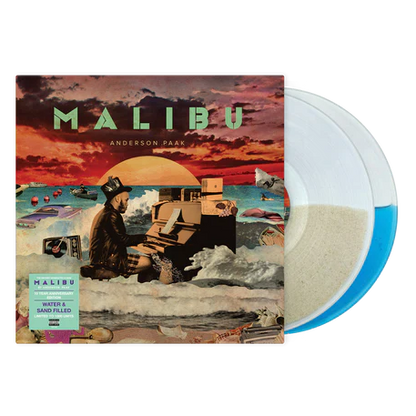 Anderson .Paak - Malibu (10th Anniversary) - Water/Sand Filled Vinyl 2LP