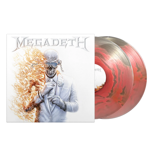 Megadeth - Self Titled (IEX) - Crystal Red Colored Vinyl Record 2LP