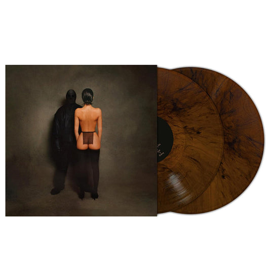 Kanye West & Ty Dolla $ign - Vultures 1 - Brown Colored Vinyl Record 2LP