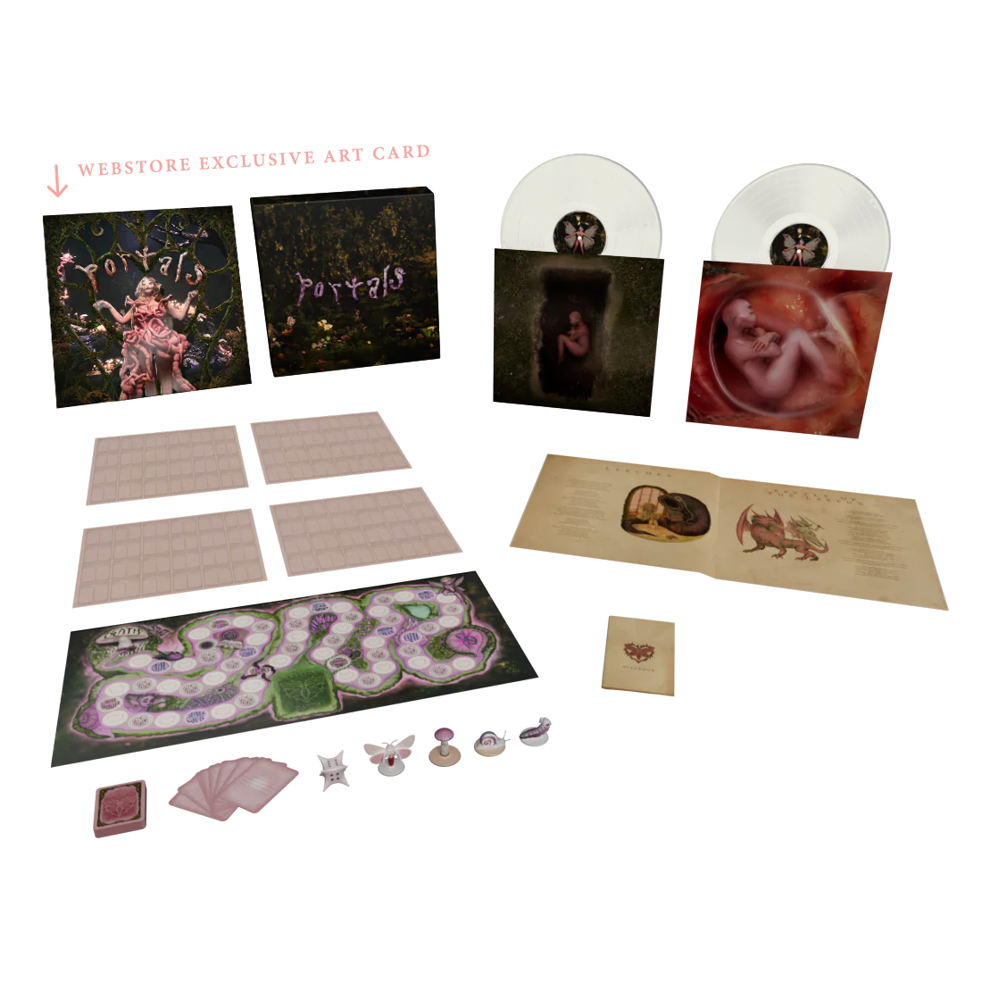 Melanie Martinez - Portals (Deluxe) - Box Set Clear Vinyl Record & Board Game