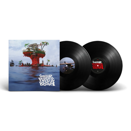 Gorillaz - Plastic Beach - Black Vinyl Record 2LP