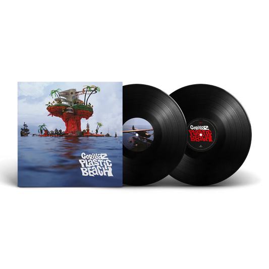 Gorillaz - Plastic Beach - Black Vinyl Record 2LP