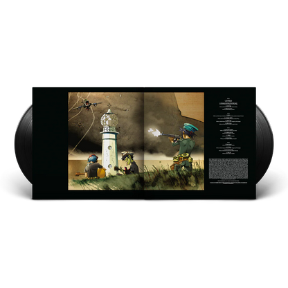 Gorillaz - Plastic Beach - Black Vinyl Record 2LP