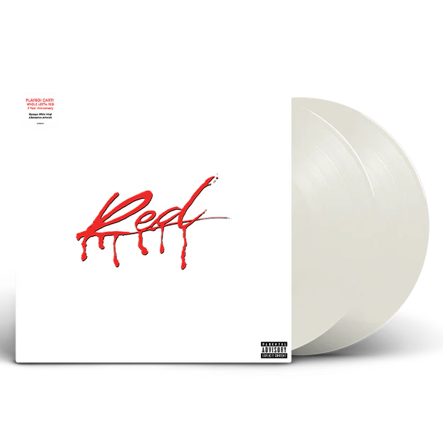 Playboi Carti - Whole Lotta Red (5 Year Anniversary Edition) - White Vinyl Record 2LP