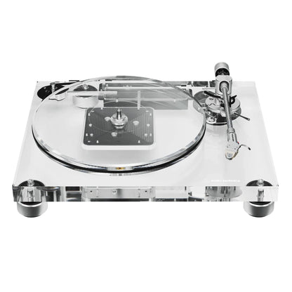 Audio Technica - AT-LPA2 - Transparent Acrylic Fully Manual Belt-Drive Turntable