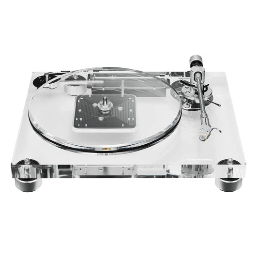 Audio Technica - AT-LPA2 - Transparent Acrylic Fully Manual Belt-Drive Turntable