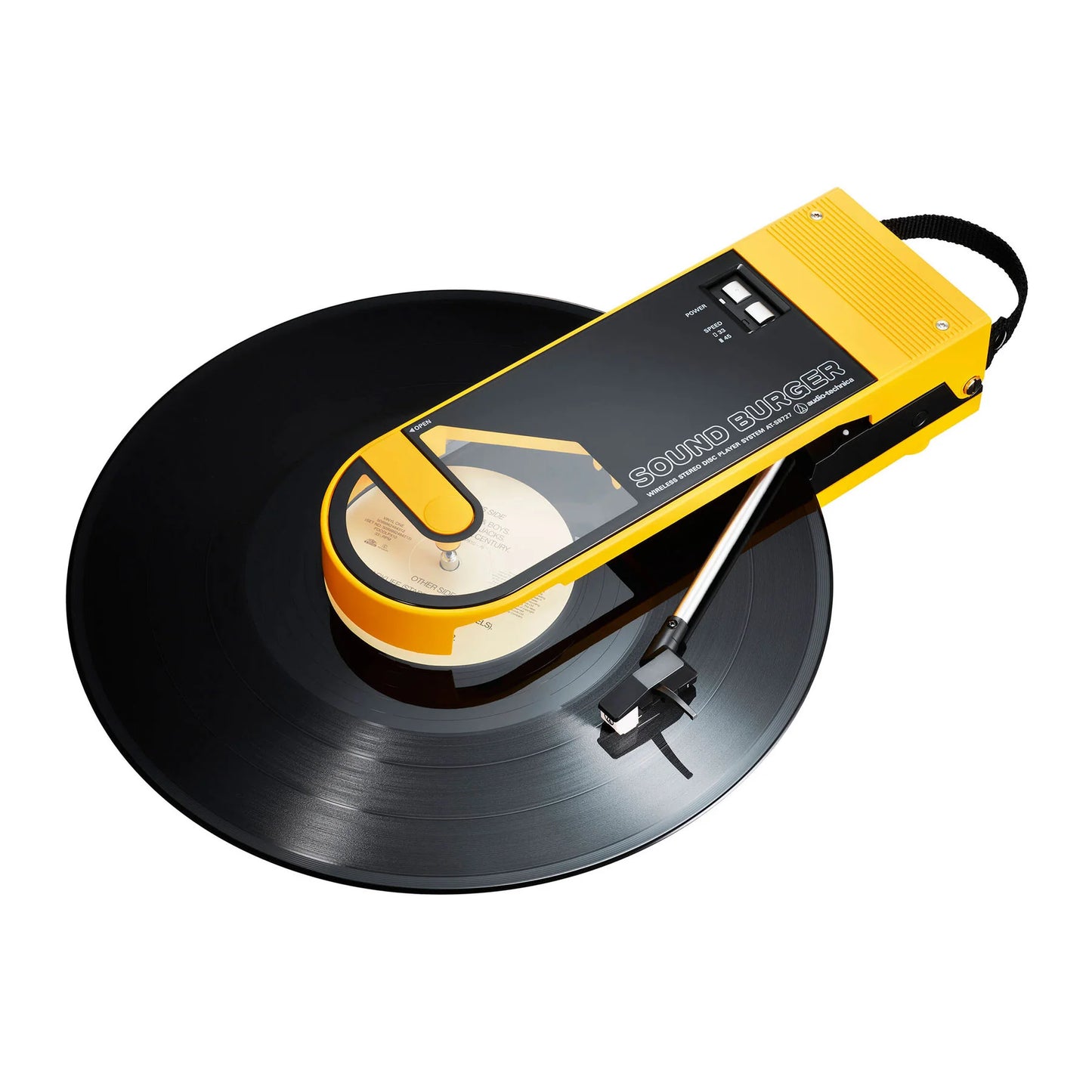 Audio Technica - (AT-SB727-YL) Sound Burger Bluetooth Turntable - Portable Yellow