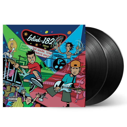Blink-182 - The Mark, Tom, And Travis Show - Black Vinyl Record 2LP