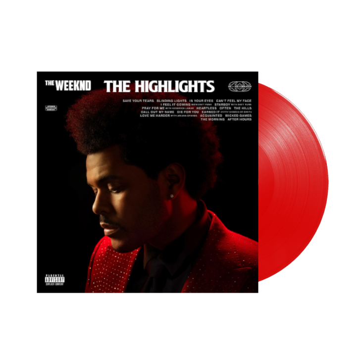 The Weeknd - The Highlights - Red Vinyl Record 2LP