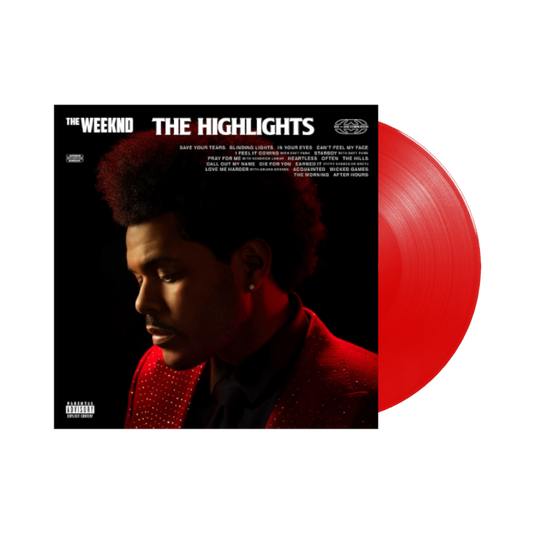The Weeknd - The Highlights - Red Vinyl Record 2LP