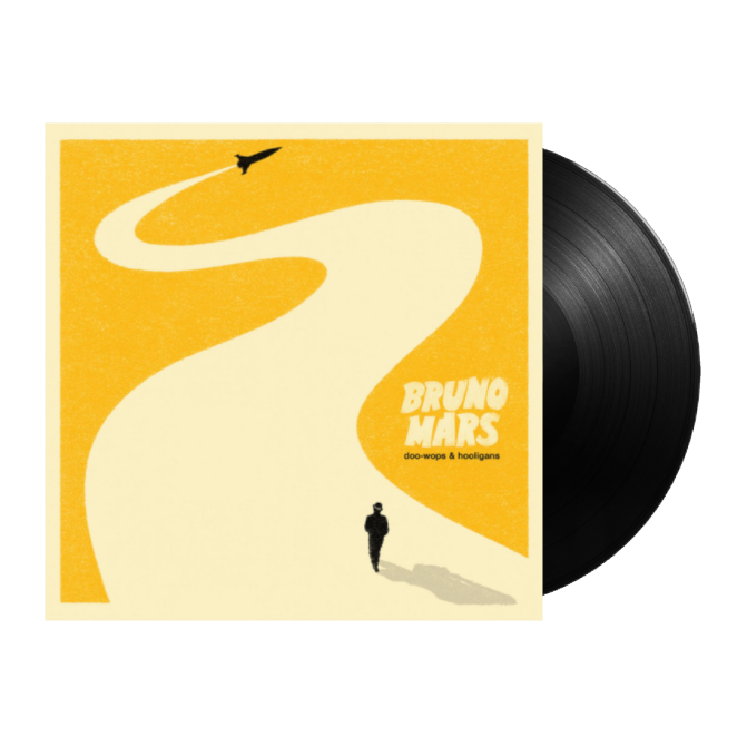 Bruno Mars - Doo-Wops and Hooligans - Black Vinyl Record 1LP