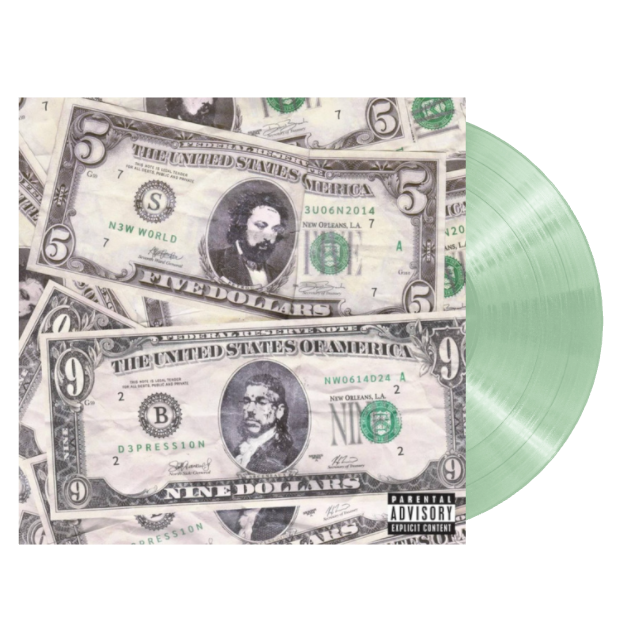 Suicideboys - New World Depression - Coke Bottle Green Vinyl Record