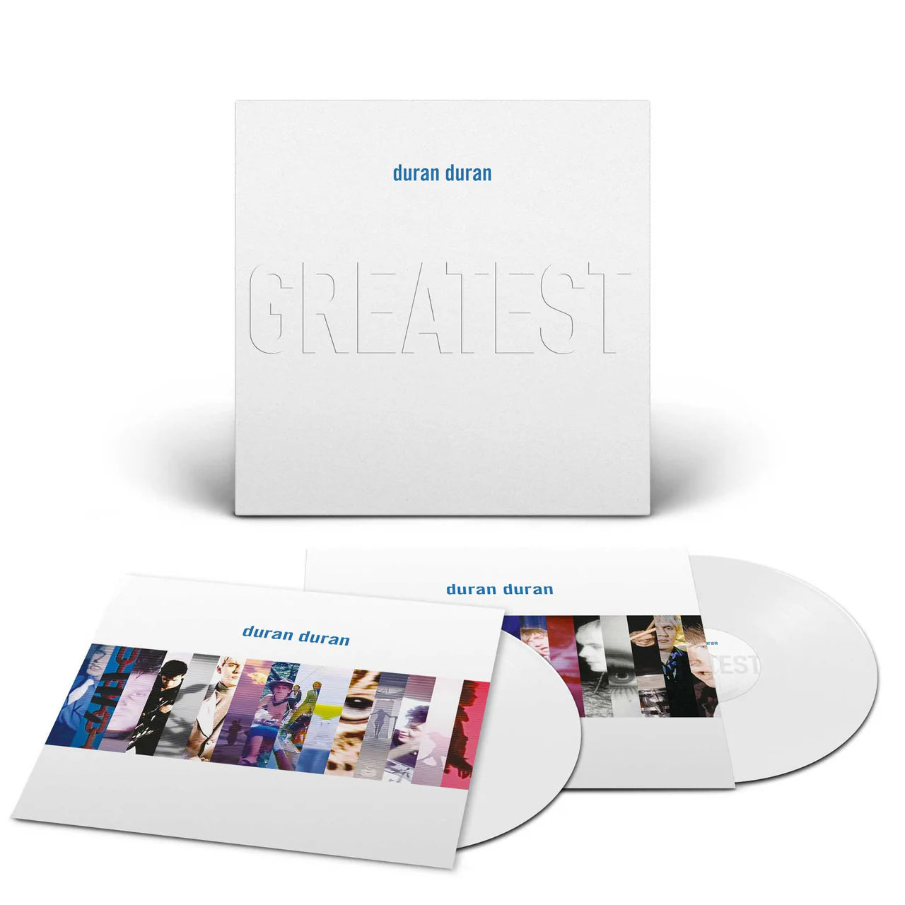 Duran Duran Greatest White Vinyl Record 2LP