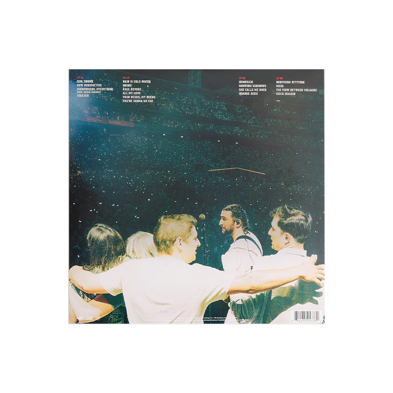 Noah Kahan - Live From Fenway Park - Black Vinyl Record 2LP