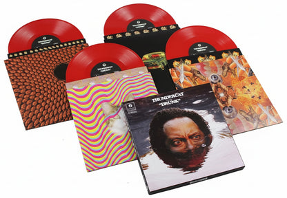 Thundercat - Drunk - Red 10" Vinyl Record Box Set 4LP
