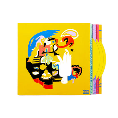 Mac Miller - Faces - Yellow Vinyl Record 3LP