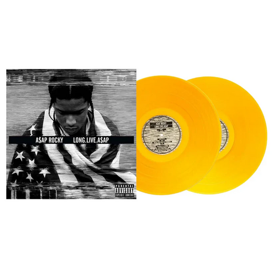 A$ap Rocky - Long Live A$AP - Orange Colored Vinyl Record 2LP