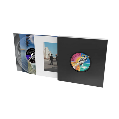 Pink Floyd - Wish You Were Here (50th Anniversary, Deluxe Edition) - Clear Vinyl/CD/BLU-RAY Box Set