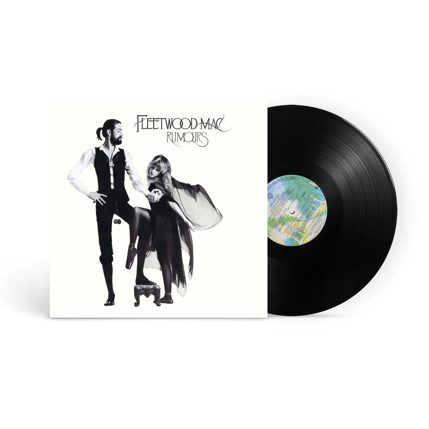 Fleetwood Mac Rumours Black Vinyl Record