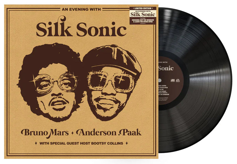 Bruno Mars/Anderson .Paak - An Evening With Silk Sonic Vinyl Record 1LP